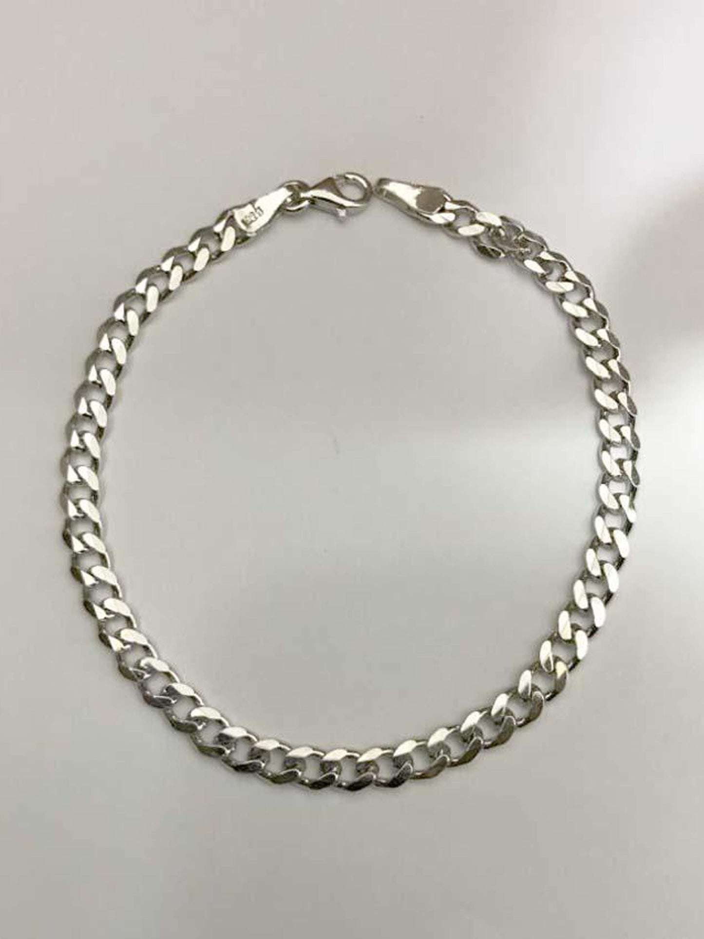 Bracelet For Men In Silver.