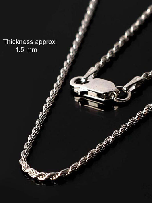 Chain In Silver 925 Silver..