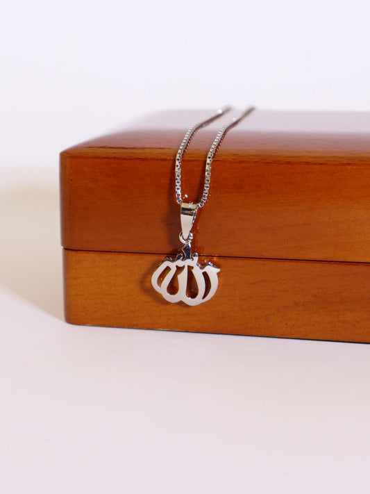 Allah Pendant In 925 Silver.