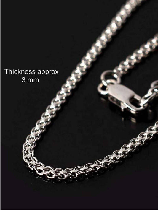 Chain In 925 Silver..